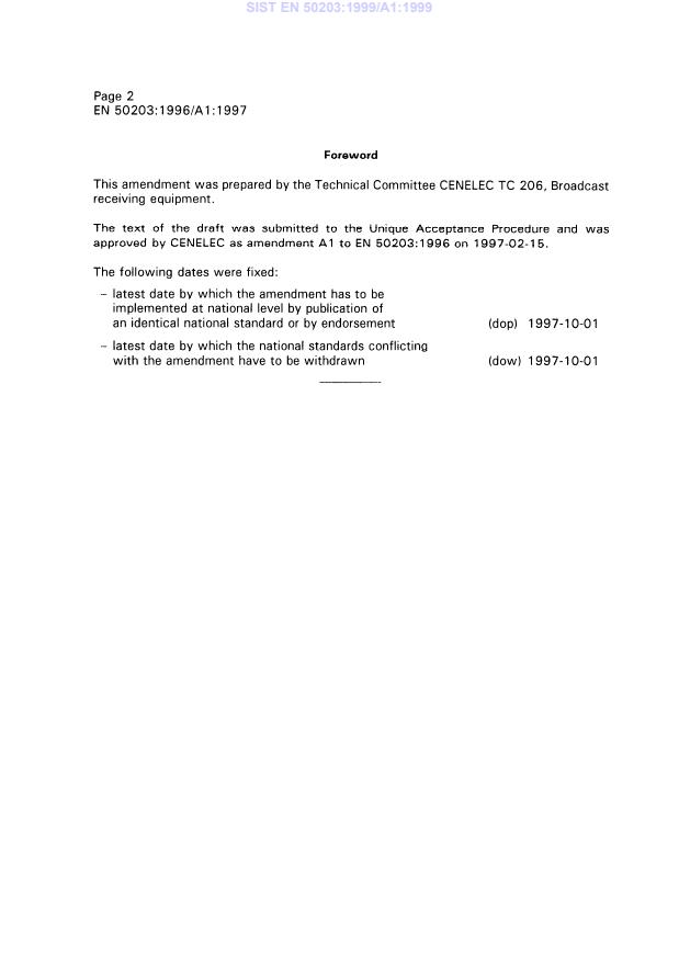 EN 50203:1996/A1:1997 EN 50203:1999/A1:1999 - Page 4 preview