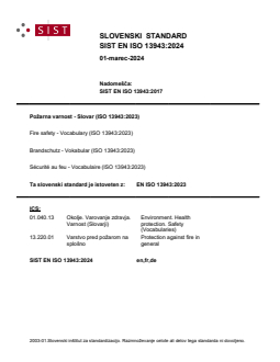 EN ISO 13943:2023 EN ISO 13943:2024 - Page 1 preview