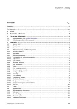ISO/IEC 9075-1:2023 - Information technology — Database languages SQL — Part 1: Framework (SQL/Framework)
Released:1. 06. 2023 - Page 3 preview
