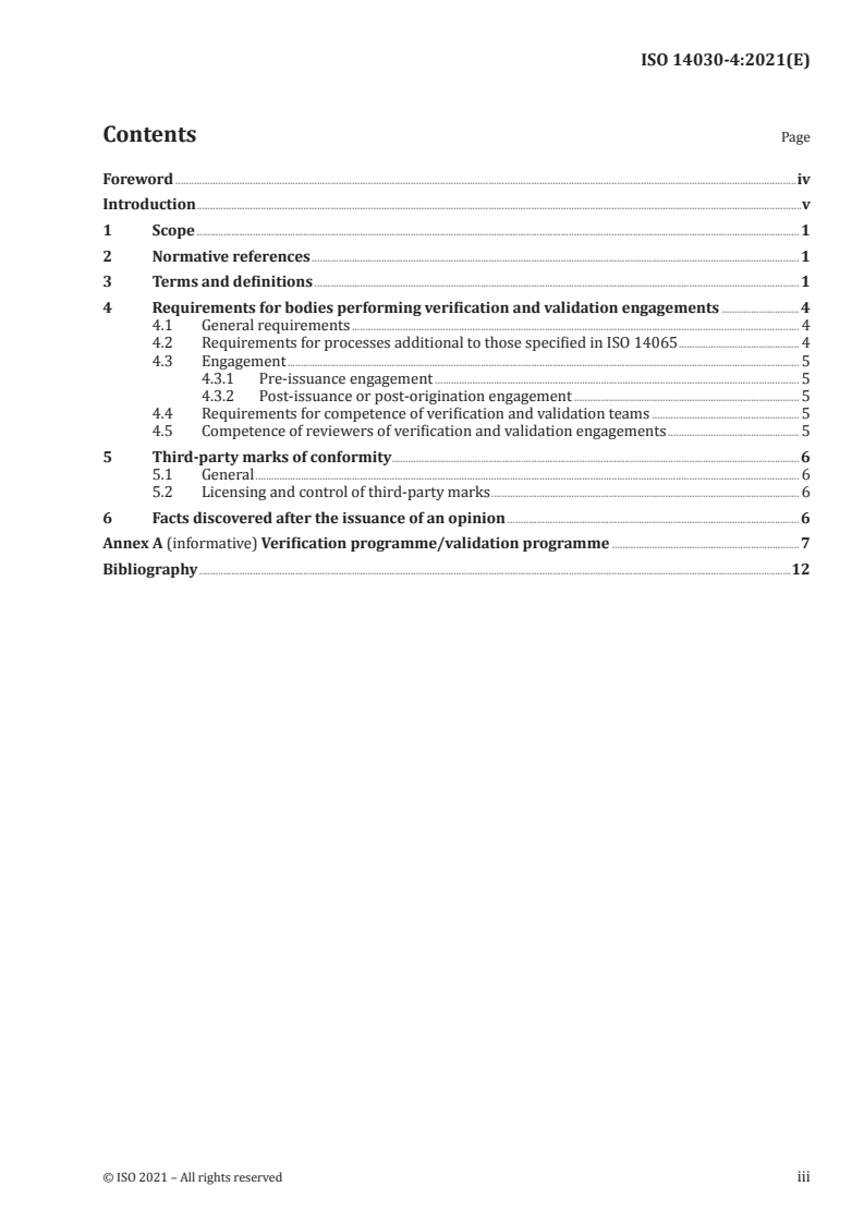 ISO 14030-4:2021 ISO 14030-4:2021 - Environmental performance evaluation — Green debt instruments — Part 4: Verification programme requirements
Released:9/14/2021