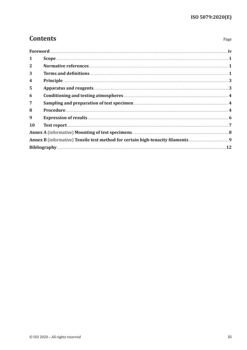 ISO 5079:2020 ISO 5079:2020 - Textile fibres — Determination of breaking force and elongation at break of individual fibres
Released:10/14/2020