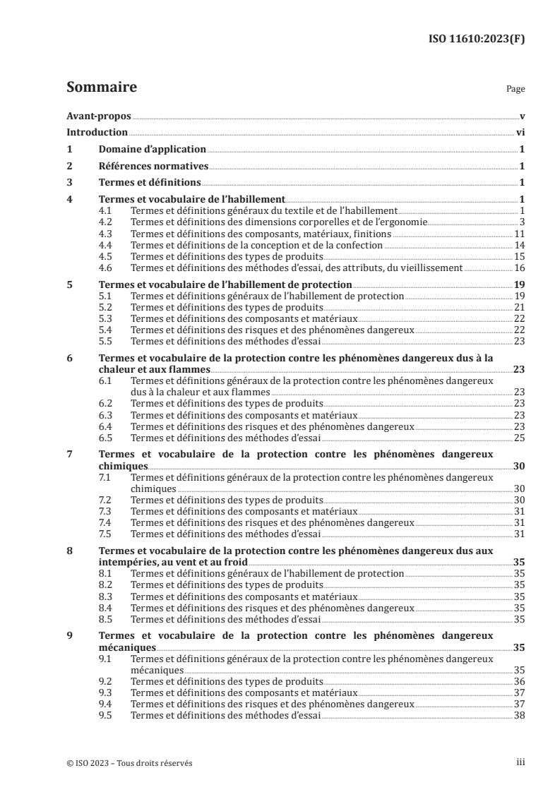 ISO 11610:2023 - Habillement de protection — Vocabulaire
Released:15. 05. 2023