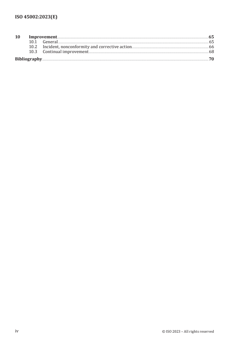 SIST ISO 45002:2023 ISO 45002:2023 - Occupational health and safety management systems — General guidelines for the implementation of ISO 45001:2018
Released:2/13/2023 - Page 4 preview