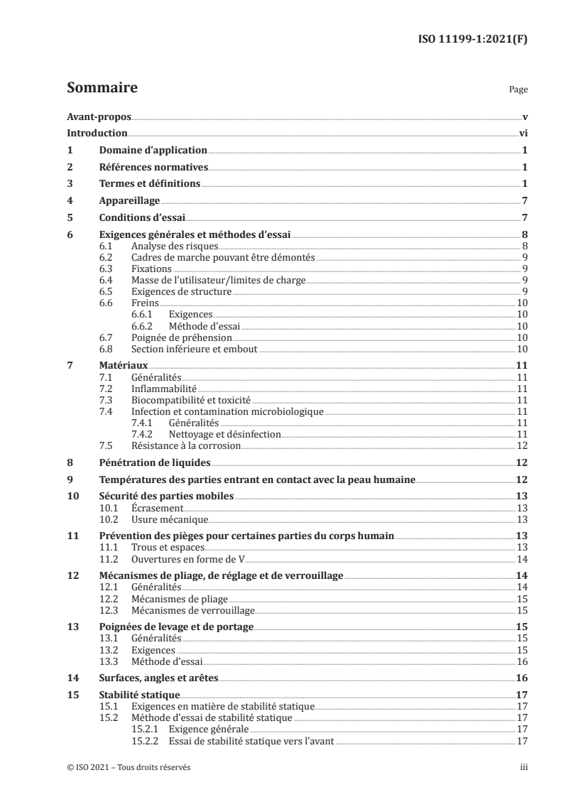 ISO 11199-1:2021 ISO 11199-1:2021 - Produits d’assistance à la marche manipulés avec les deux bras — Exigences et méthodes d’essai — Partie 1: Cadres de marche
Released:5/28/2021