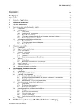 ISO 8586:2023 - Analyse sensorielle — Sélection et entraînement des sujets sensoriels
Released:13. 04. 2023 - Page 3 preview