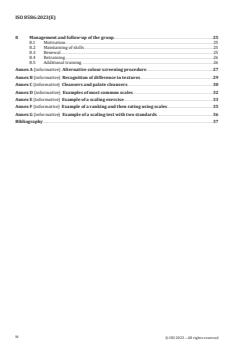 ISO 8586:2023 - Sensory analysis — Selection and training of sensory assessors
Released:13. 04. 2023 - Page 4 preview