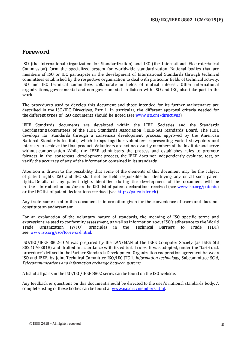 ISO/IEC/IEEE 8802-1CM:2019 - Telecommunications and information exchange between information technology systems — Requirements for local and metropolitan area networks — Part 1CM: Time-sensitive networking for fronthaul
Released:7/31/2019