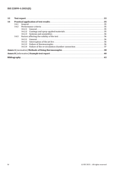 ISO 22899-1:2021 - Determination of the resistance to jet fires of passive fire protection materials — Part 1: General requirements
Released:7/1/2021 - Page 4 preview