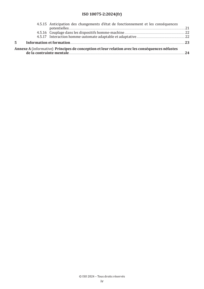 ISO 10075-2:2024 ISO 10075-2:2024 - Principes ergonomiques relatifs à la charge de travail mental — Partie 2: Principes de conception
Released:10. 07. 2024 - Page 4 preview