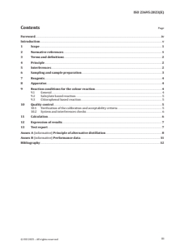 ISO 23695:2023 ISO 23695:2023 - Water quality — Determination of ammonium nitrogen in water — Small-scale sealed tube method
Released:2/2/2023 - Page 3 preview