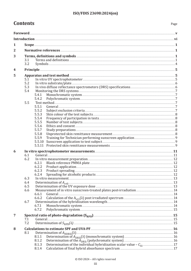ISO/FDIS 23698 - Cosmetics — Measurement of the sunscreen efficacy by diffuse reflectance spectroscopy
Released:12. 08. 2024