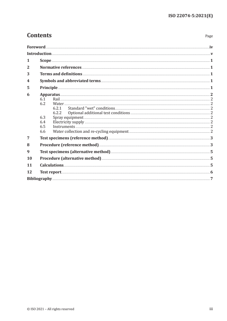 ISO 22074-5:2021 - Railway infrastructure — Rail fastening systems — Part 5: Test method for electrical resistance
Released:5/26/2021