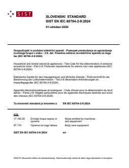 EN IEC 60704-2-9:2024 - Page 1 preview