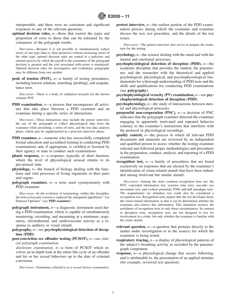 ASTM E2035-11 - Standard Terminology Relating to Forensic Psychophysiology