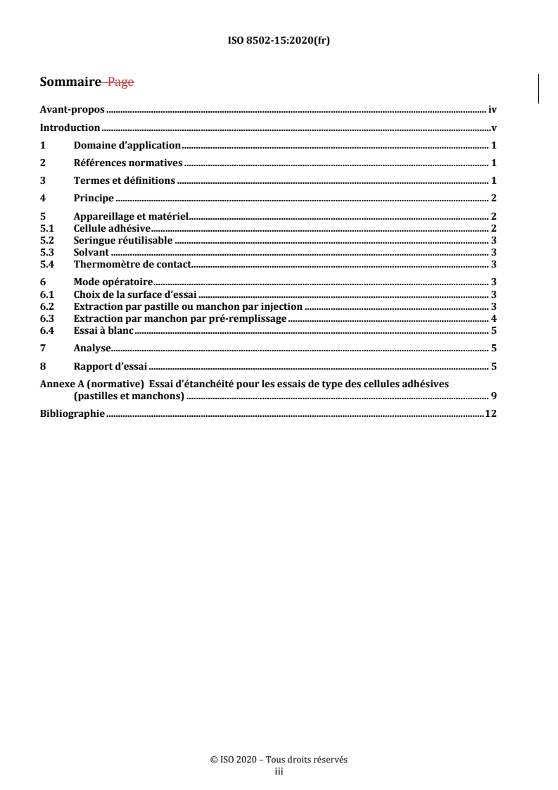 REDLINE ISO 8502-15:2020 - Préparation des subjectiles d’acier avant application de peintures et de produits assimilés — Essais pour apprécier la propreté d’une surface — Partie 15: Extraction des contaminants solubles en vue de l’analyse par extraction à l’acide
Released:29. 01. 2025