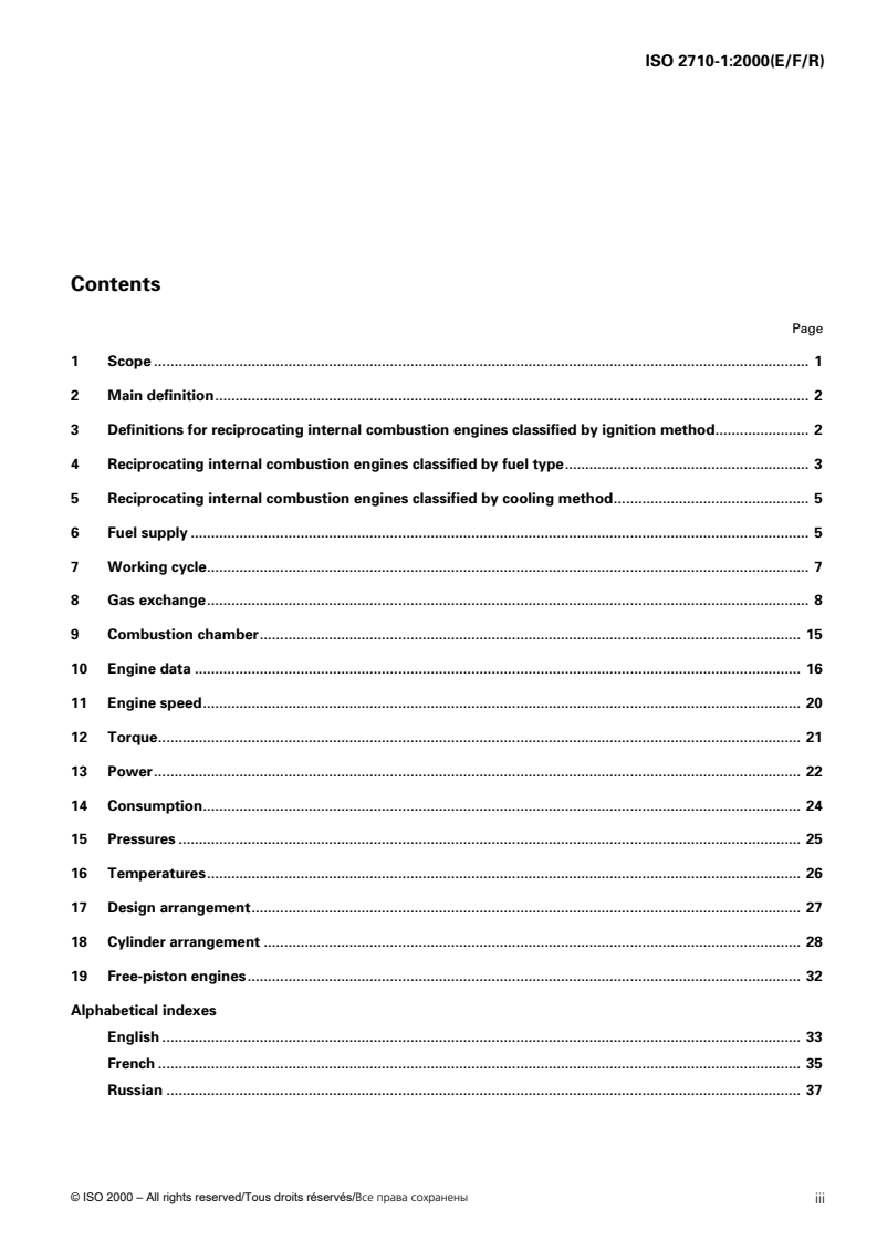 ISO 2710-1:2000 - Reciprocating internal combustion engines — Vocabulary — Part 1: Terms for engine design and operation
Released:8/24/2000