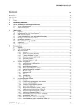 ISO 14819-1:2021 ISO 14819-1:2021 - Intelligent transport systems — Traffic and travel information messages via traffic message coding — Part 1: Coding protocol for Radio Data System-Traffic Message Channel (RDS-TMC) using ALERT-C
Released:3/5/2021 - Page 3 preview