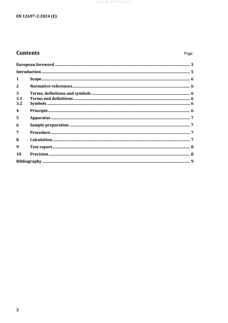 SIST EN 12697-2:2025 SIST EN 12697-2:2025 - Page 4 preview