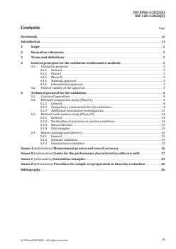 ISO 8196-3:2022 - Milk — Definition and evaluation of the overall accuracy of alternative methods of milk analysis — Part 3: Protocol for the evaluation and validation of alternative quantitative methods of milk analysis
Released:5/11/2022 - Page 3 preview