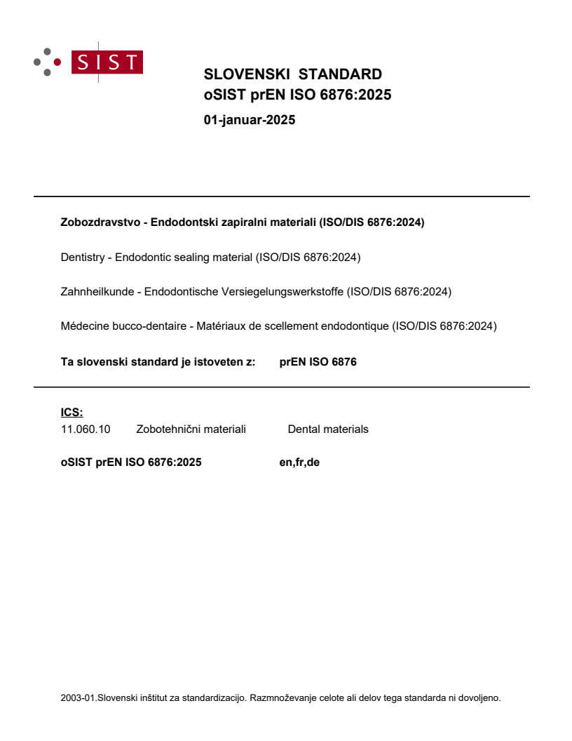 prEN ISO 6876:2025