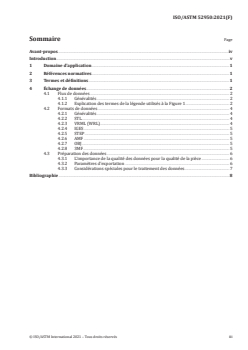 ISO/ASTM 52950:2021 - Fabrication additive — Principes généraux — Vue d'ensemble des échanges de données
Released:1/29/2021 - Page 3 preview