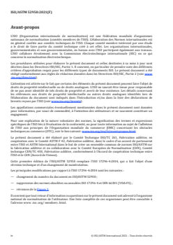 ISO/ASTM 52950:2021 - Fabrication additive — Principes généraux — Vue d'ensemble des échanges de données
Released:1/29/2021 - Page 4 preview