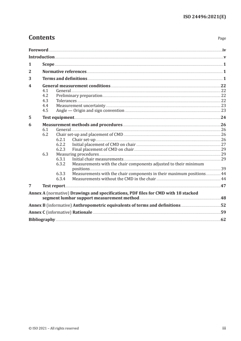 ISO 24496:2021 - Office furniture — Office chairs — Methods for the determination of dimensions
Released:2/4/2021