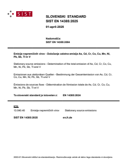 EN 14385:2024 EN 14385:2025 - Page 1 preview