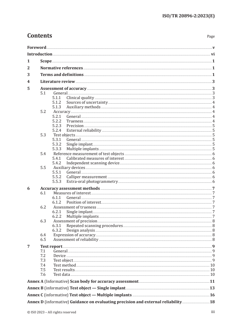 ISO/TR 20896-2:2023 - Dentistry — Digital impression devices — Part 2: Methods for assessing accuracy for implanted devices
Released:2/16/2023