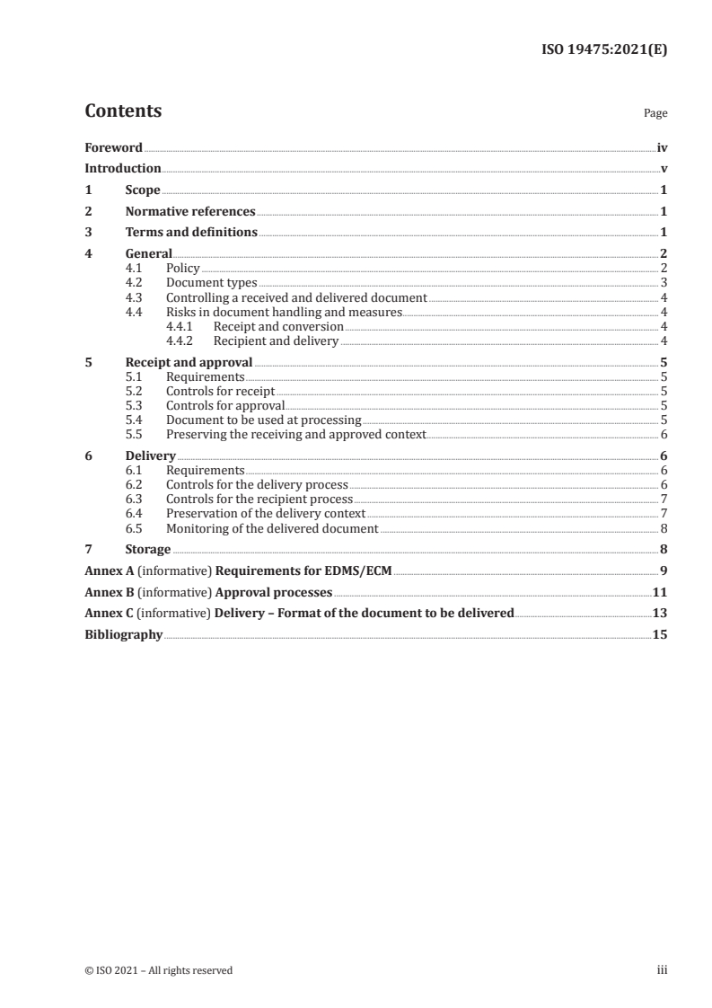 ISO 19475:2021 - Document management — Minimum requirements for the storage of documents
Released:6/10/2021