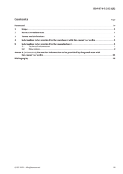 ISO 9374-5:2021 ISO 9374-5:2021 - Cranes — Information to be provided — Part 5: Overhead travelling cranes and portal bridge cranes
Released:6/17/2021 - Page 3 preview