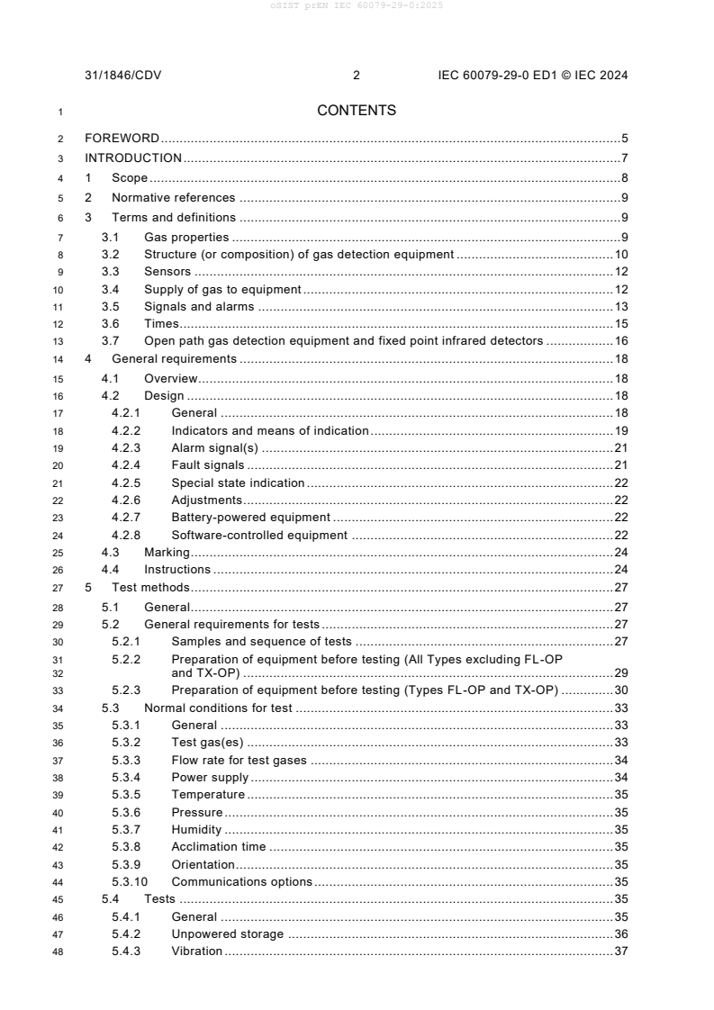 kSIST FprEN IEC 60079-29-0:2025 oSIST prEN IEC 60079-29-0:2025 - BARVE - Page 4 preview