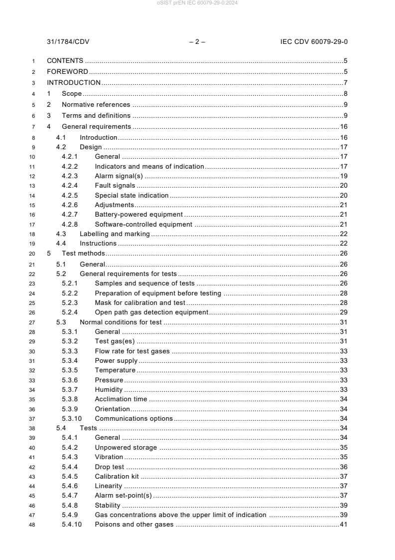 kSIST FprEN IEC 60079-29-0:2025 oSIST prEN IEC 60079-29-0:2024 - BARVE - Page 4 preview