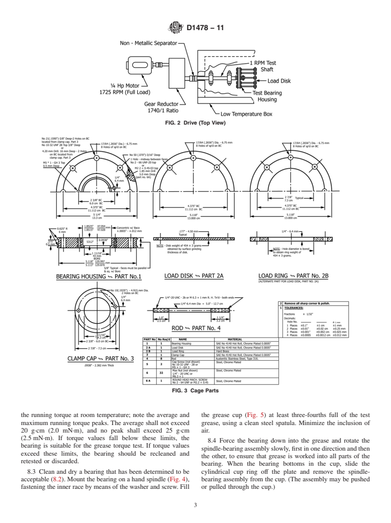 ASTM D1478-11 - Standard Test Method for Low-Temperature Torque of Ball Bearing Grease