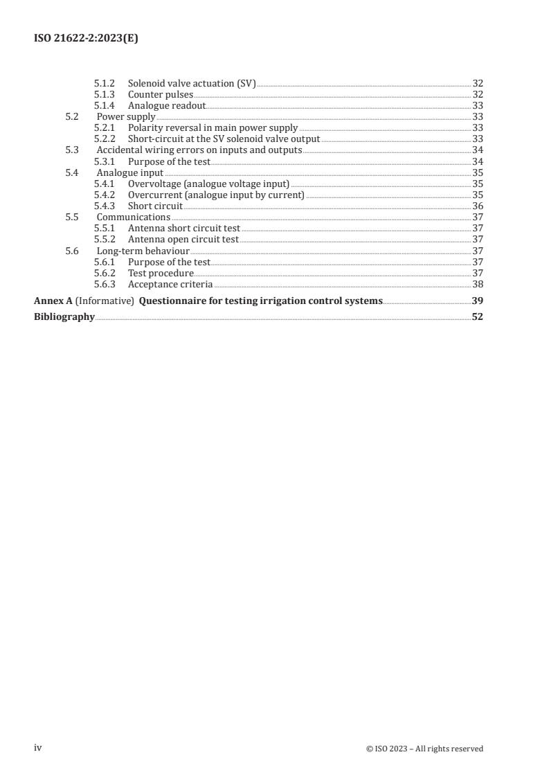 ISO 21622-2:2023 ISO 21622-2:2023 - Irrigation techniques — Remote monitoring and control for irrigation — Part 2: Tests
Released:7. 07. 2023 - Page 4 preview
