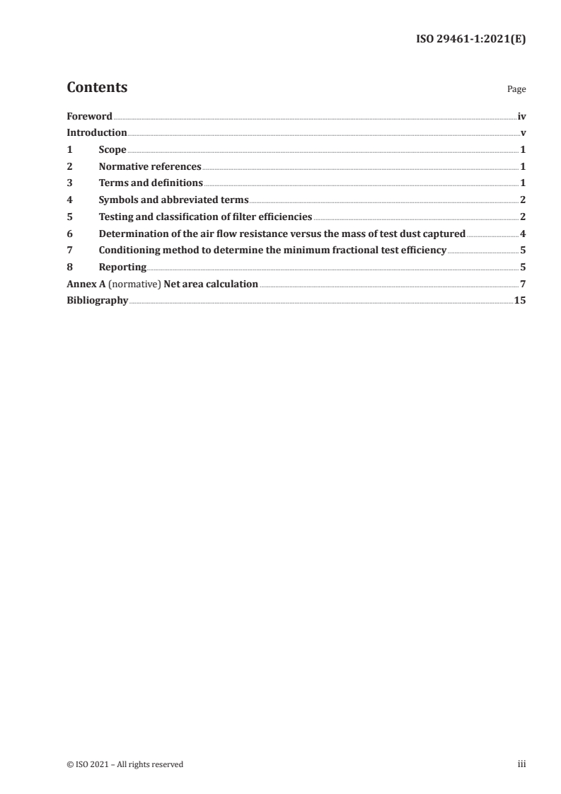 ISO 29461-1:2021 - Air intake filter systems for rotary machinery — Test methods — Part 1: Static filter elements
Released:9/15/2021