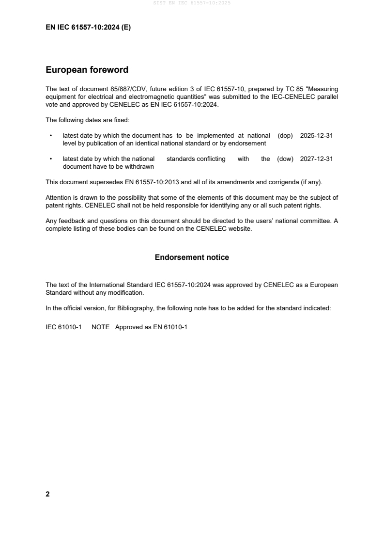 SIST EN IEC 61557-10:2025 SIST EN IEC 61557-10:2025 - Page 4 preview