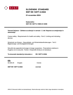 EN 12077-2:2024 EN 12077-2:2024 - Page 1 preview