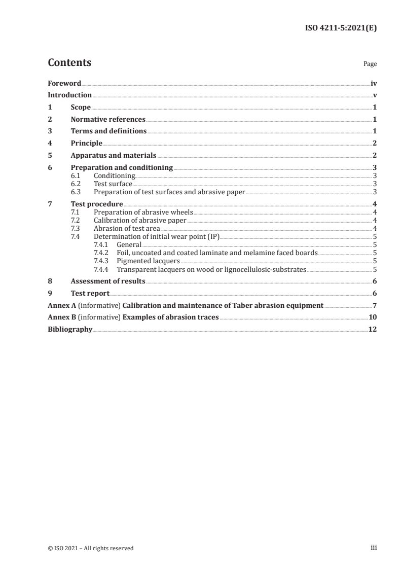 ISO 4211-5:2021 - Furniture — Tests for surface finishes — Part 5: Assessment of resistance to abrasion
Released:10/22/2021