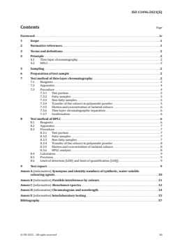 ISO 13496:2021 ISO 13496:2021 - Meat and meat products — Detection and determination of colouring agents
Released:8/12/2021 - Page 3 preview