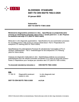 CEN ISO/TS 7552-3:2024 TS CEN ISO/TS 7552-3:2025 - Page 1 preview