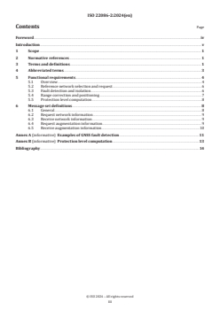 ISO 22086-2:2024 ISO 22086-2:2024 - Intelligent transport systems (ITS) — Network-based precise positioning infrastructure for land transportation — Part 2: Functional requirements and data sets for nomadic devices
Released:11/25/2024 - Page 3 preview