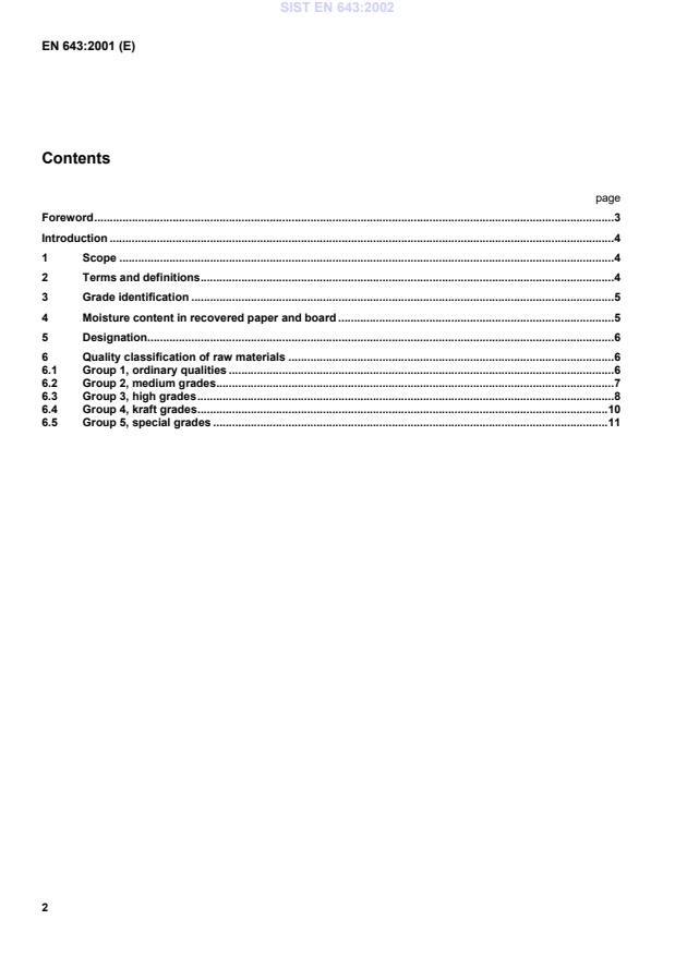 EN 643:2001 EN 643:2002 - Page 4 preview