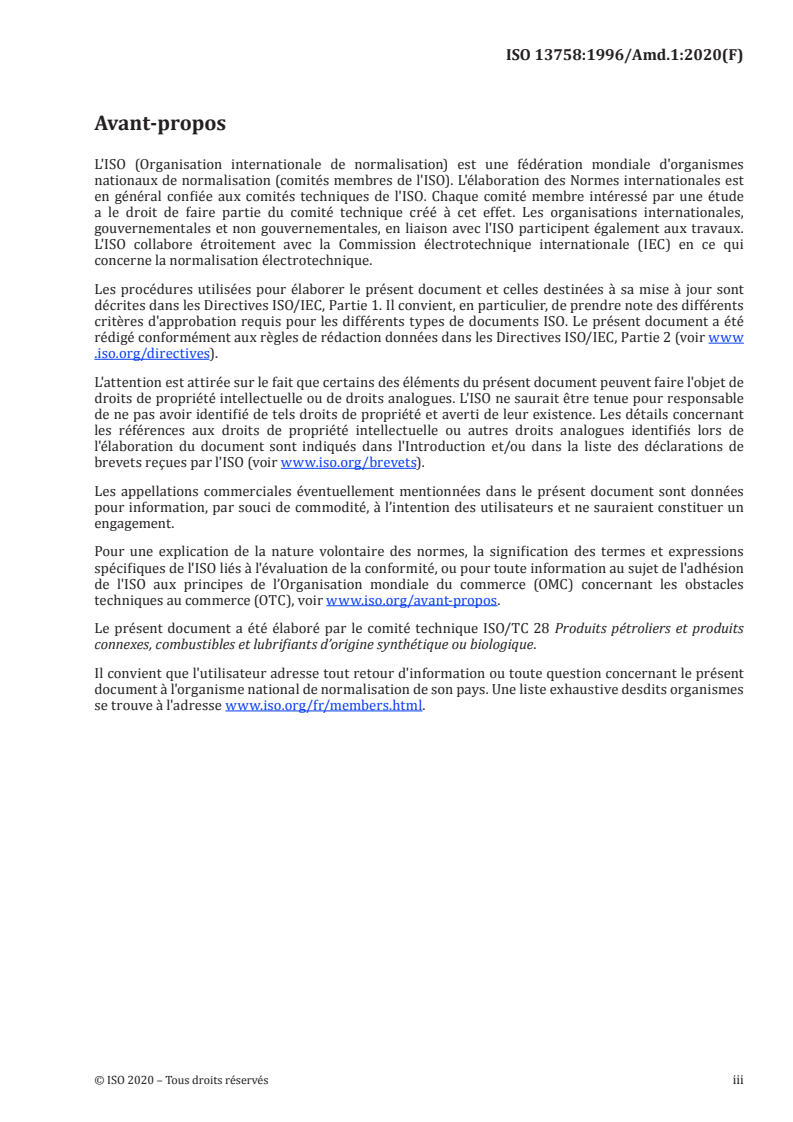 ISO 13758:1996/Amd 1:2020 - Gaz de pétrole liquéfiés — Évaluation de la siccité du propane — Méthode de givrage de vanne — Amendement 1
Released:6/12/2020