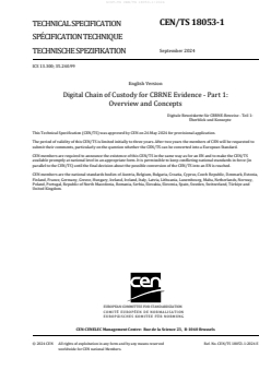 SIST-TS CEN/TS 18053-1:2024 - BARVE - Page 3 preview