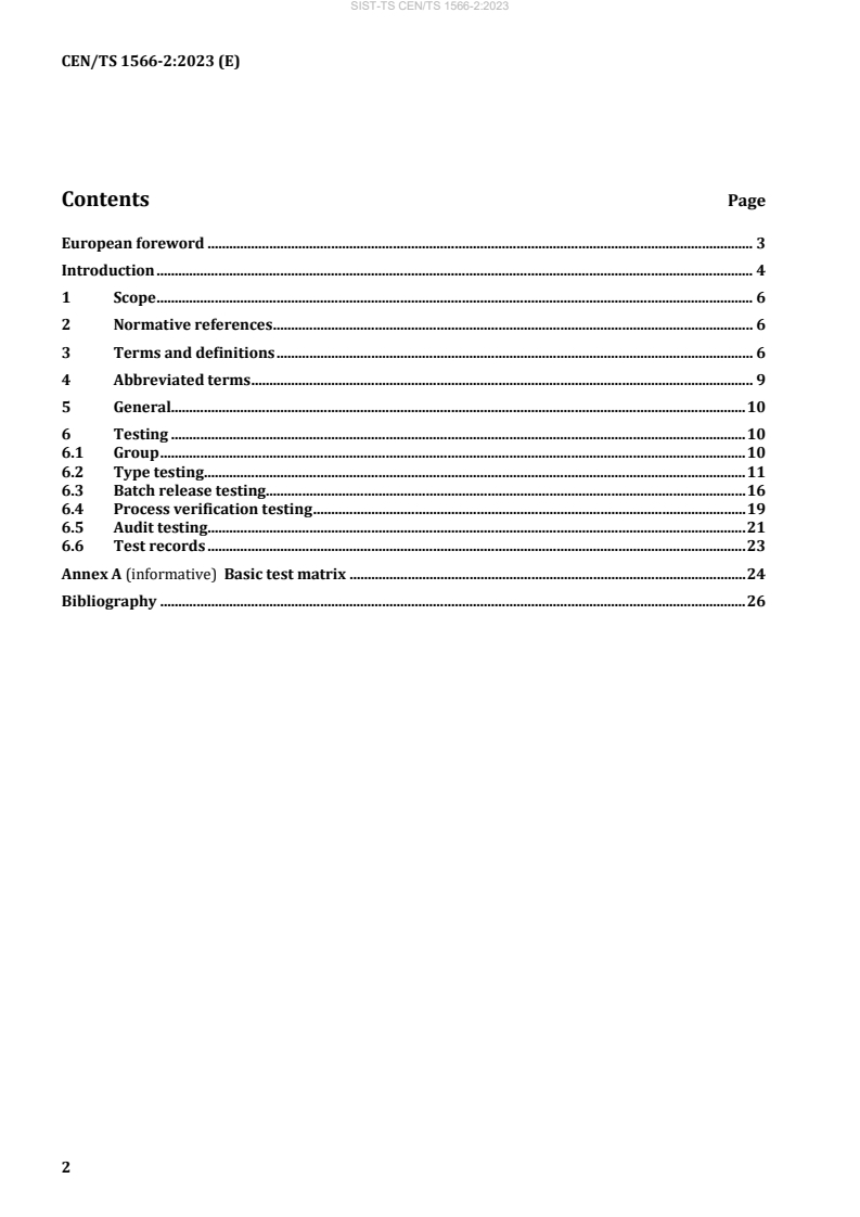 CEN/TS 1566-2:2023 TS CEN/TS 1566-2:2023 - Page 4 preview