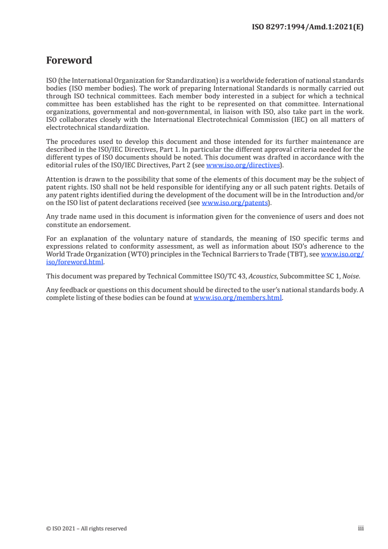 ISO 8297:1994/Amd 1:2021 - Acoustics — Determination of sound power levels of multisource industrial plants for evaluation of sound pressure levels in the environment — Engineering method — Amendment 1
Released:4/16/2021