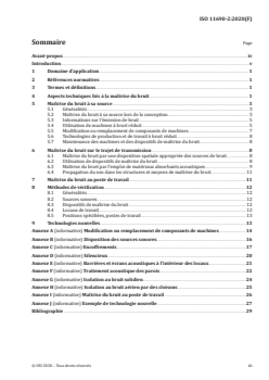 ISO 11690-2:2020 - Acoustique — Pratique recommandée pour la conception de lieux de travail à bruit réduit contenant des machines — Partie 2: Moyens de maîtrise du bruit
Released:11/3/2020 - Page 3 preview