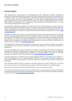 ISO 11690-2:2020 - Acoustique — Pratique recommandée pour la conception de lieux de travail à bruit réduit contenant des machines — Partie 2: Moyens de maîtrise du bruit
Released:11/3/2020 - Page 4 preview