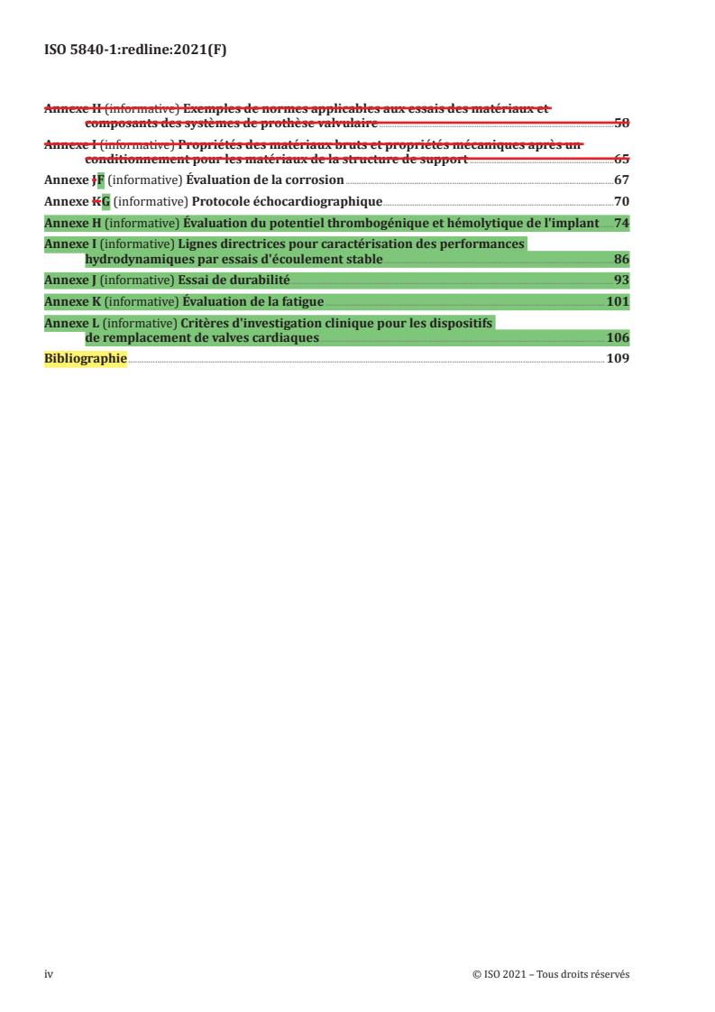ISO 5840-1:2021 ISO 5840-1:2021REDLINE - Implants cardiovasculaires -- Protheses valvulaires - Page 4 preview